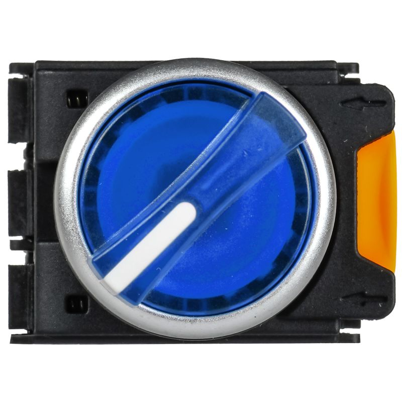 Переключатель с подсветкой на 2 положения 1NO+1NC синий MASTER IEK