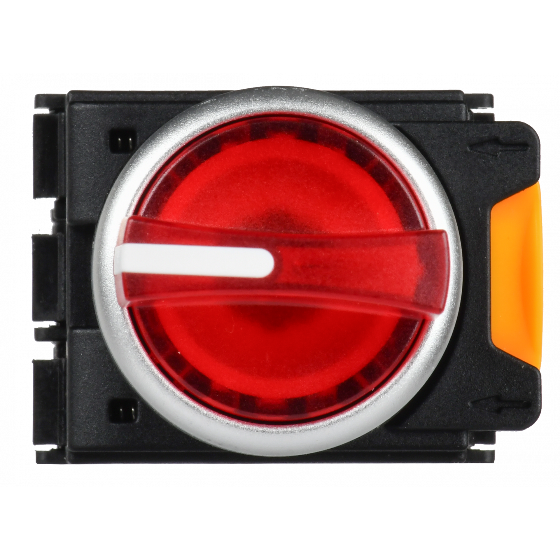 Переключатель с подсветкой на 3 положения 2NO красный MASTER IEK