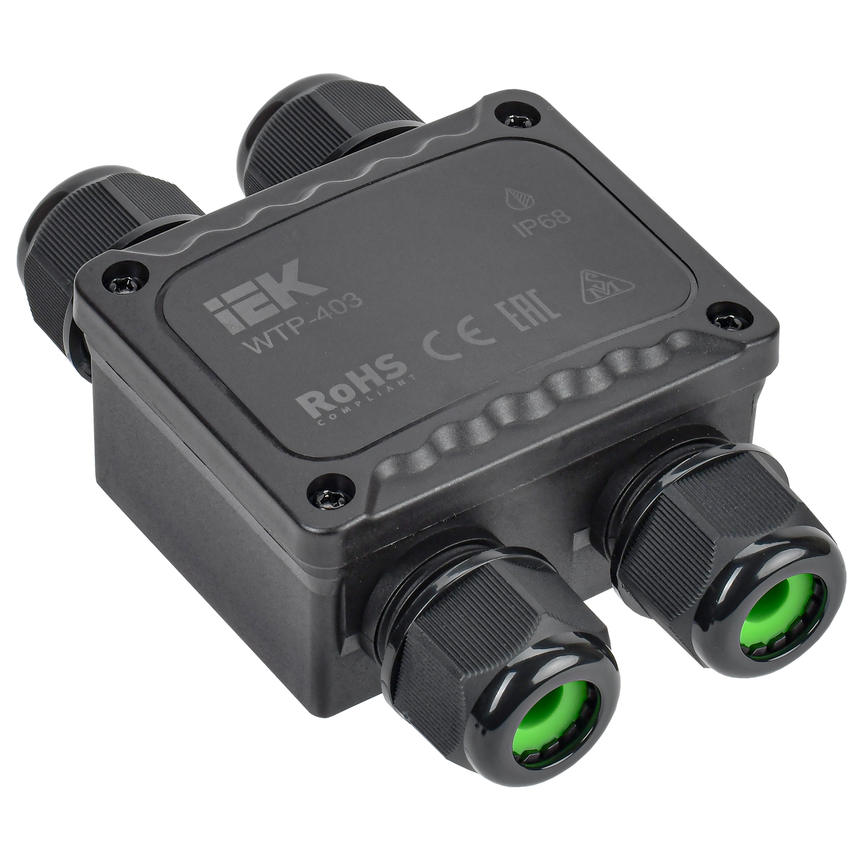 Коробка распределительная герметичная WTP-403 4 ввода IP68 IEK