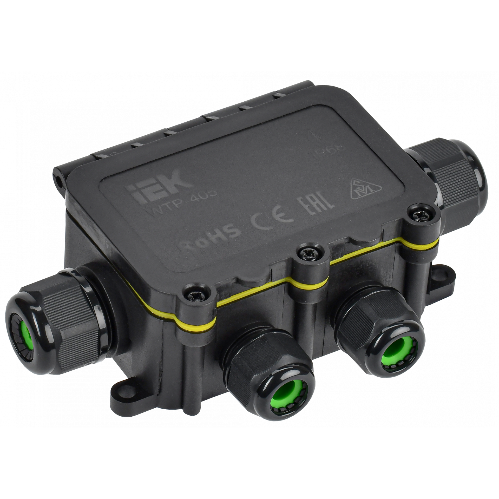 Коробка распределительная герметичная WTP-405 6 вводов IP68 IEK