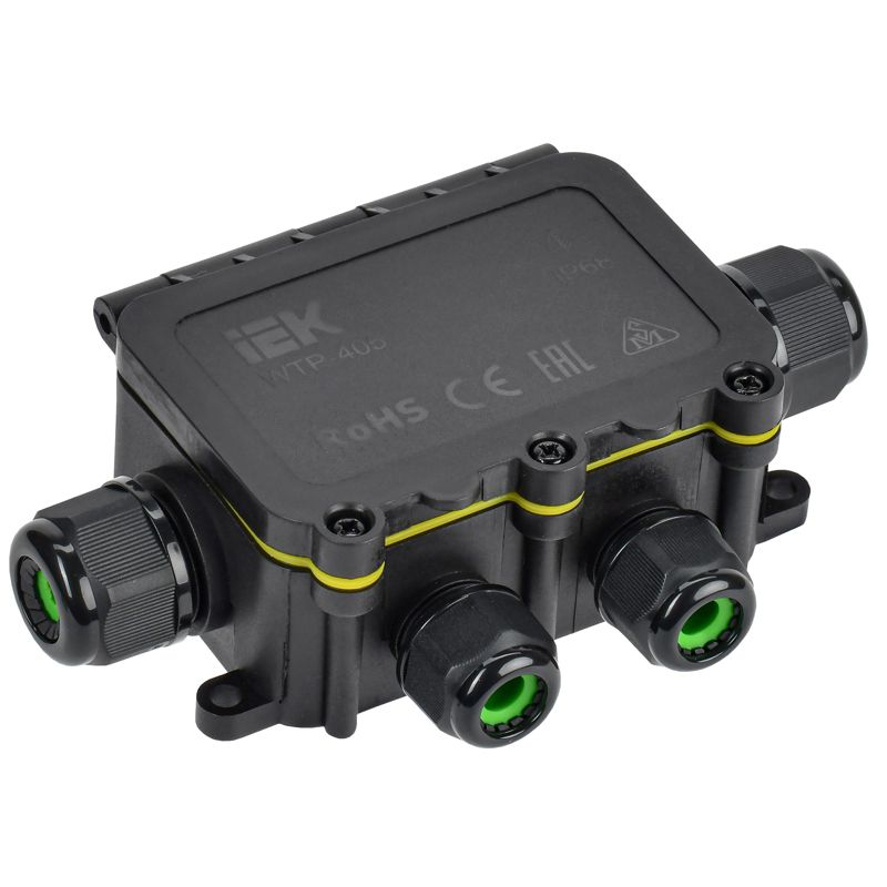 Коробка распределительная герметичная WTP-405 6 вводов IP68 IEK