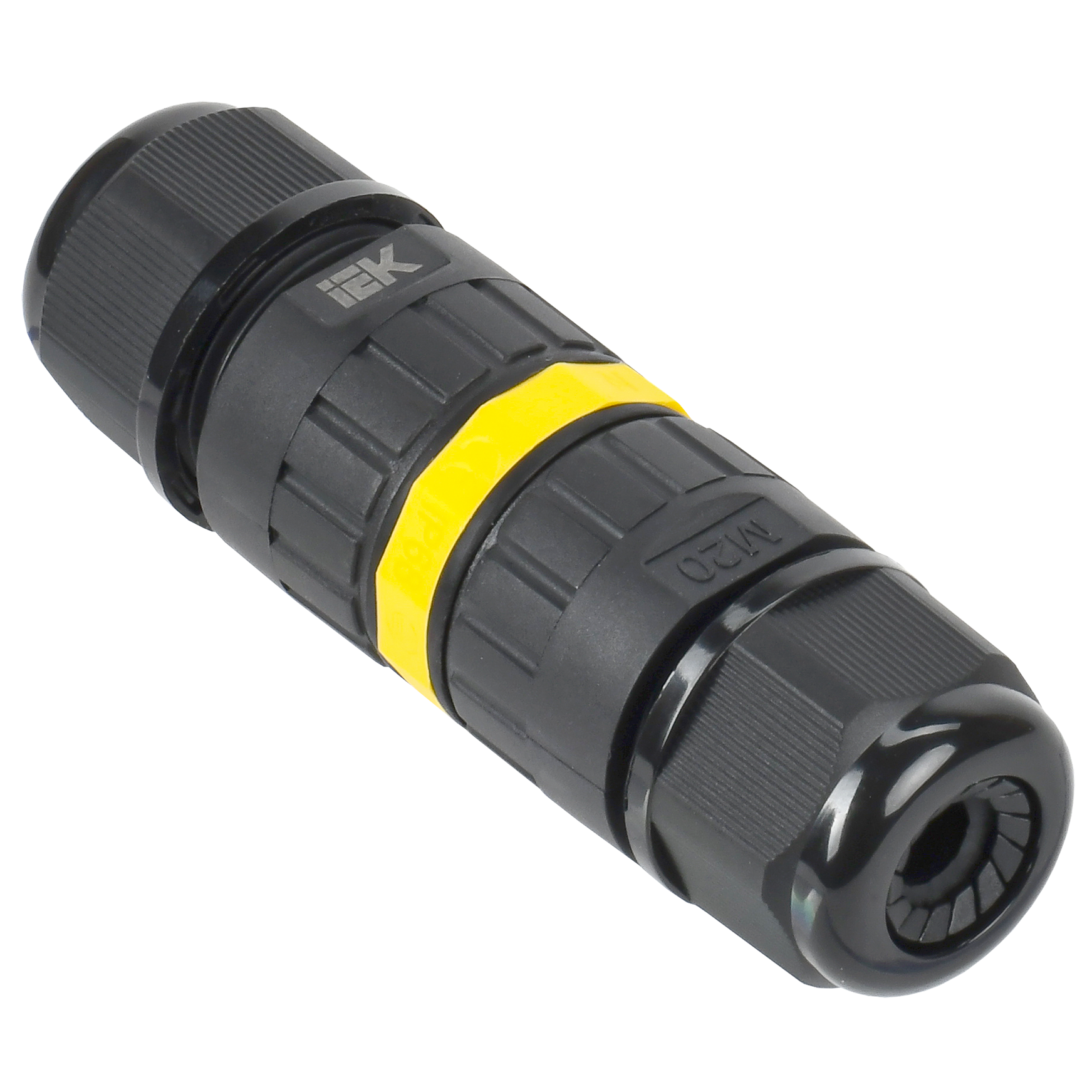Коннектор кабельный герметичный WTP-102 3 PIN IP68 IEK
