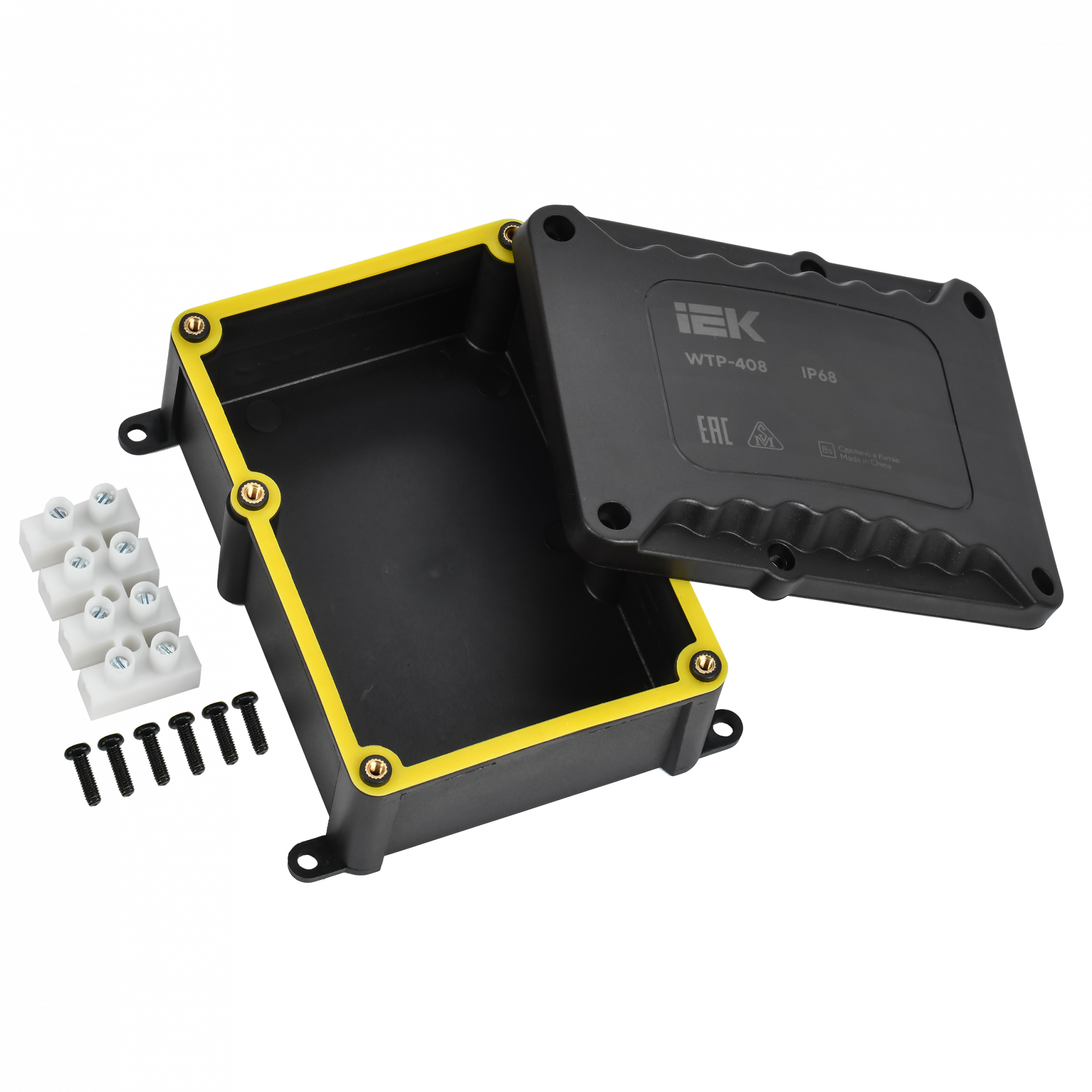 Коробка распределительная герметичная WTP-408 IP68 IEK