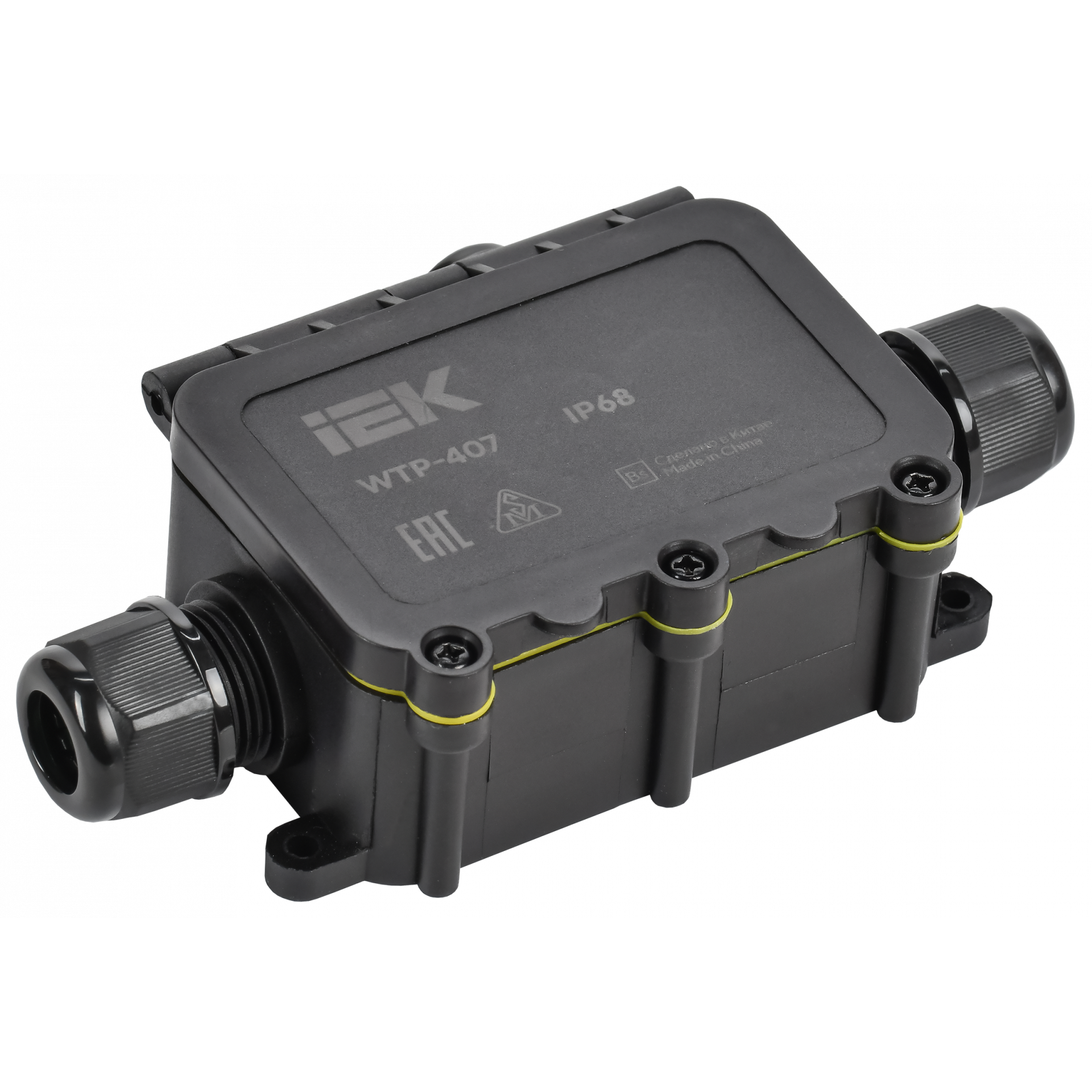 Коробка распределительная герметичная WTP-407 3 ввода IP68 IEK