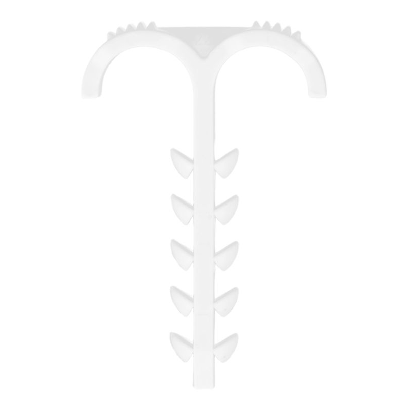 Дюбель-хомут Т-образный 4-12мм нейлон белый (25шт/упак) IEK