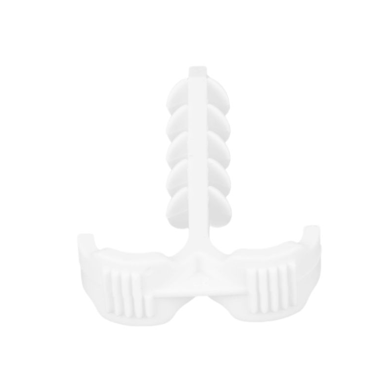 Дюбель-хомут Т-образный 4-12мм нейлон белый (25шт/упак) IEK