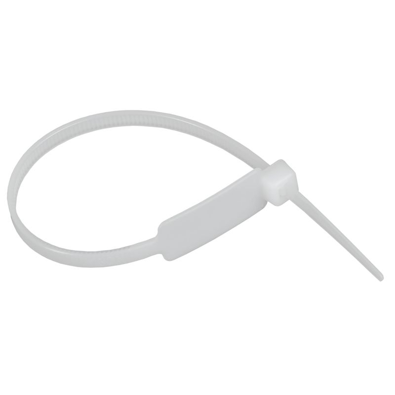 Хомут P6.6 маркерный белый 4,8х190мм 100шт/упак IEK