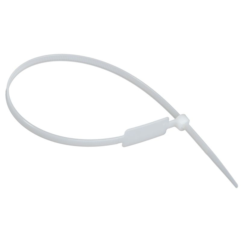 Хомут P6.6 маркерный белый 4,8х300мм 100шт/упак IEK