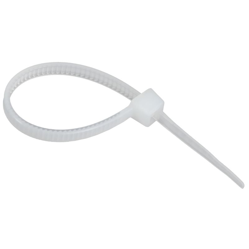 Хомут P6.6 стандартный белый 2,5х80мм 100шт/упак IEK