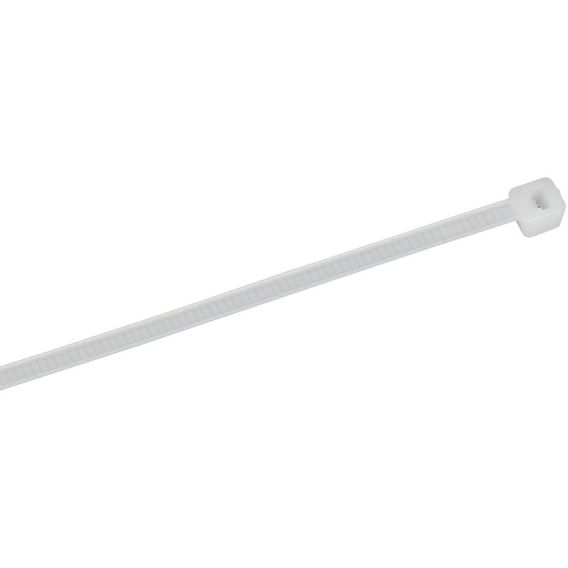 Хомут P6.6 стандартный белый 2,5х100мм 100шт/упак IEK