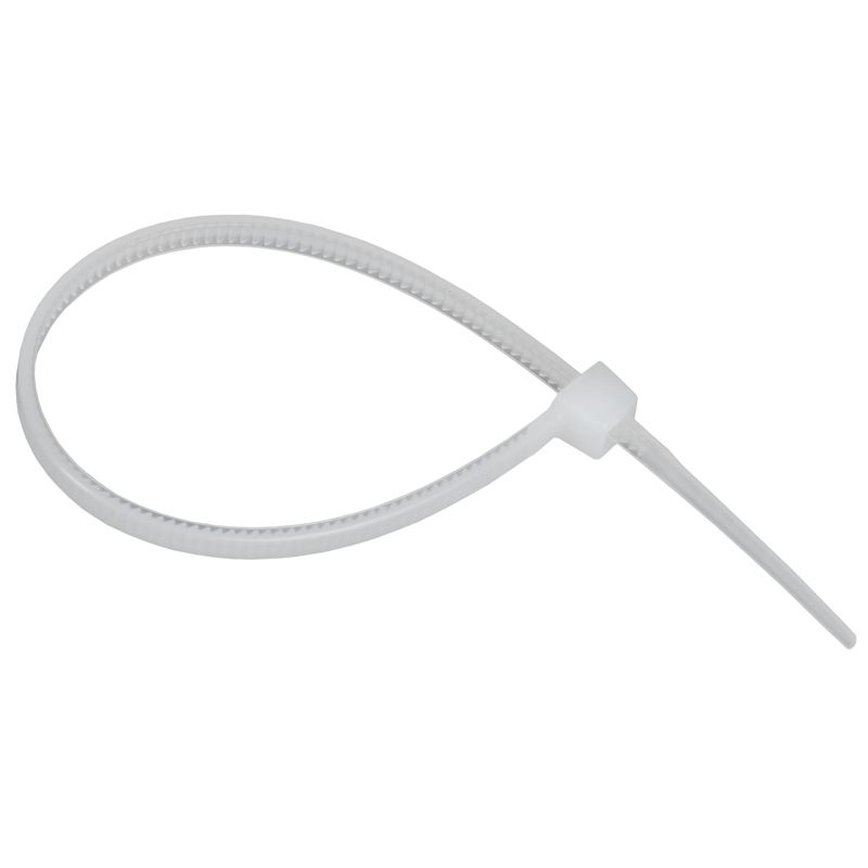 Хомут P6.6 стандартный белый 2,5х120мм 100шт/упак IEK