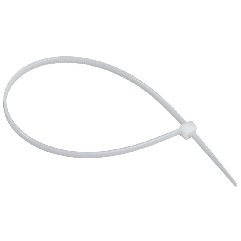 Хомут P6.6 стандартный белый 3,6х250мм 100шт/упак IEK