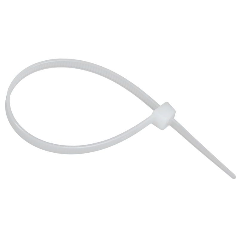 Хомут P6.6 стандартный белый 4,6х180мм 100шт/упак IEK