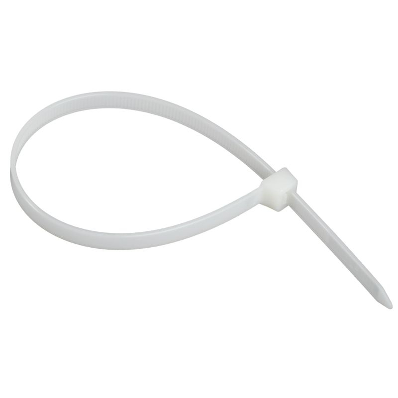 Хомут P6.6 стандартный белый 7,6х280мм 100шт/упак IEK