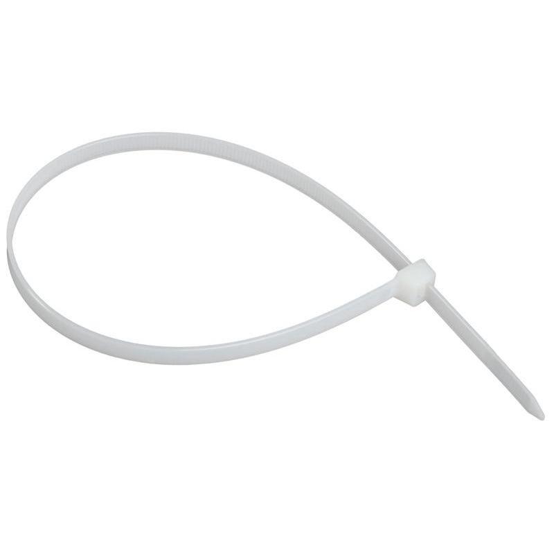 Хомут P6.6 стандартный белый 7,6х365мм 100шт/упак IEK