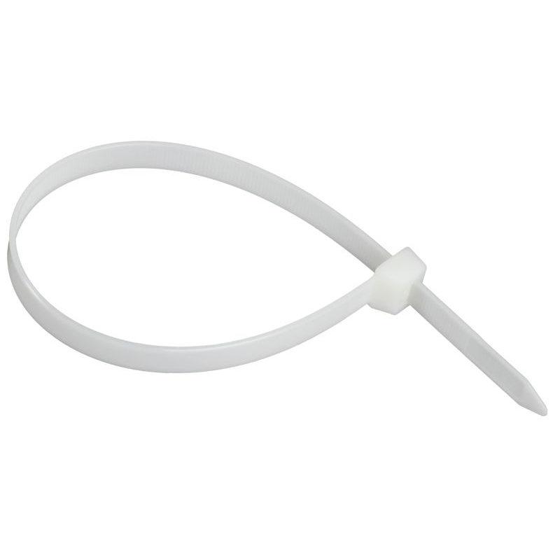 Хомут P6.6 стандартный белый 12,4х380мм 100шт/упак IEK