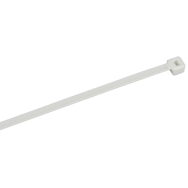 Хомут P6.6 самозатухающий белый 3,6х150мм 100шт/упак IEK