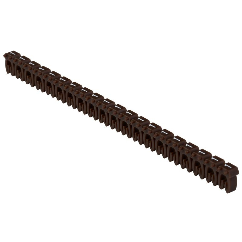 Маркер открытого типа KE 0,75-1,5мм2 символ 1 (500шт/упак) IEK