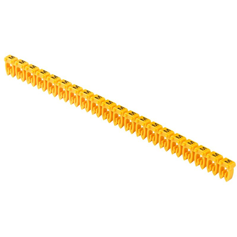 Маркер открытого типа KE 1,5-2,5мм2 символ M (200шт/упак) IEK