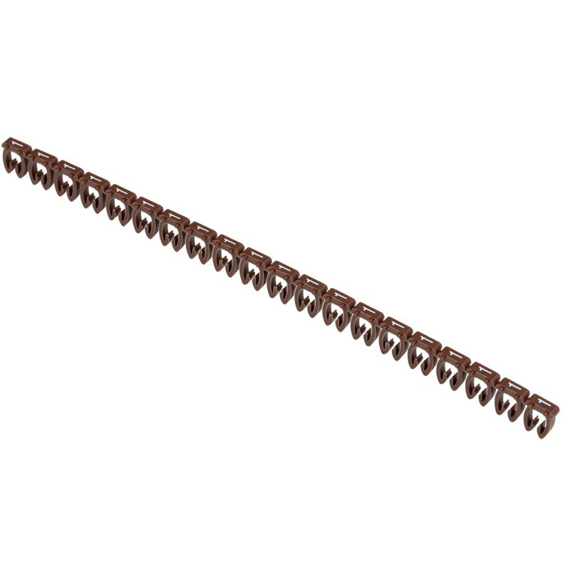 Маркер открытого типа KE 4-6мм2 символ 1 (500шт/упак) IEK