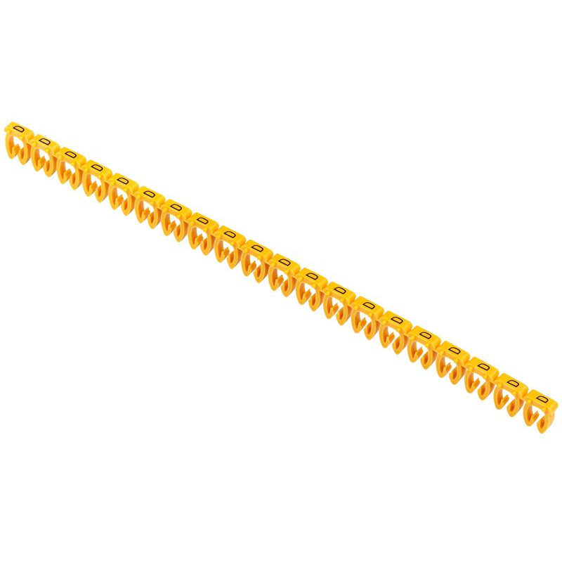 Маркер открытого типа KE 4-6мм2 символ D (200шт/упак) IEK