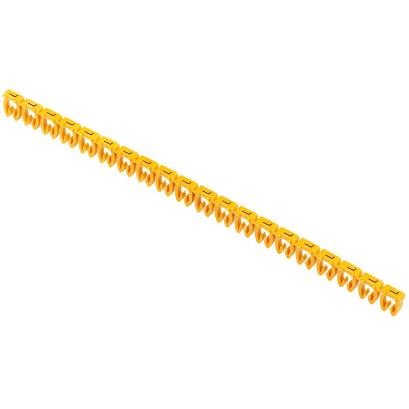 Маркер открытого типа KE 4-6мм2 символ L (200шт/упак) IEK