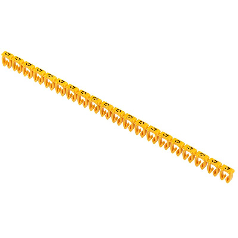 Маркер открытого типа KE 4-6мм2 символ Q (200шт/упак) IEK