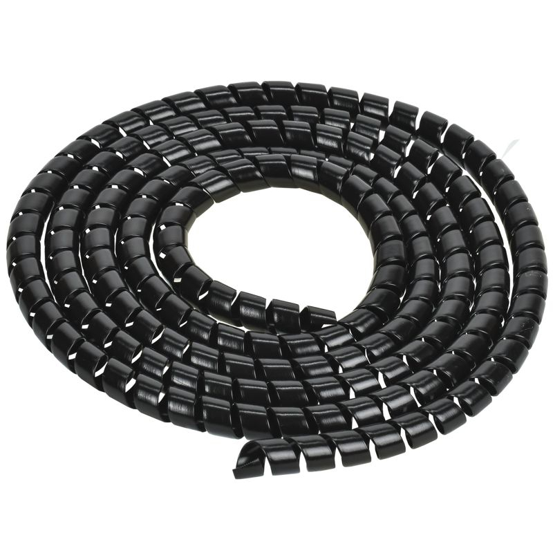 Спираль монтажная СП-12 черная (2м/упак) IEK