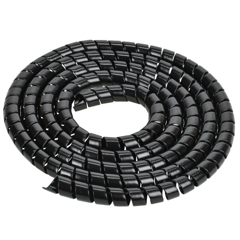 Спираль монтажная СП-16 черная (2м/упак) IEK