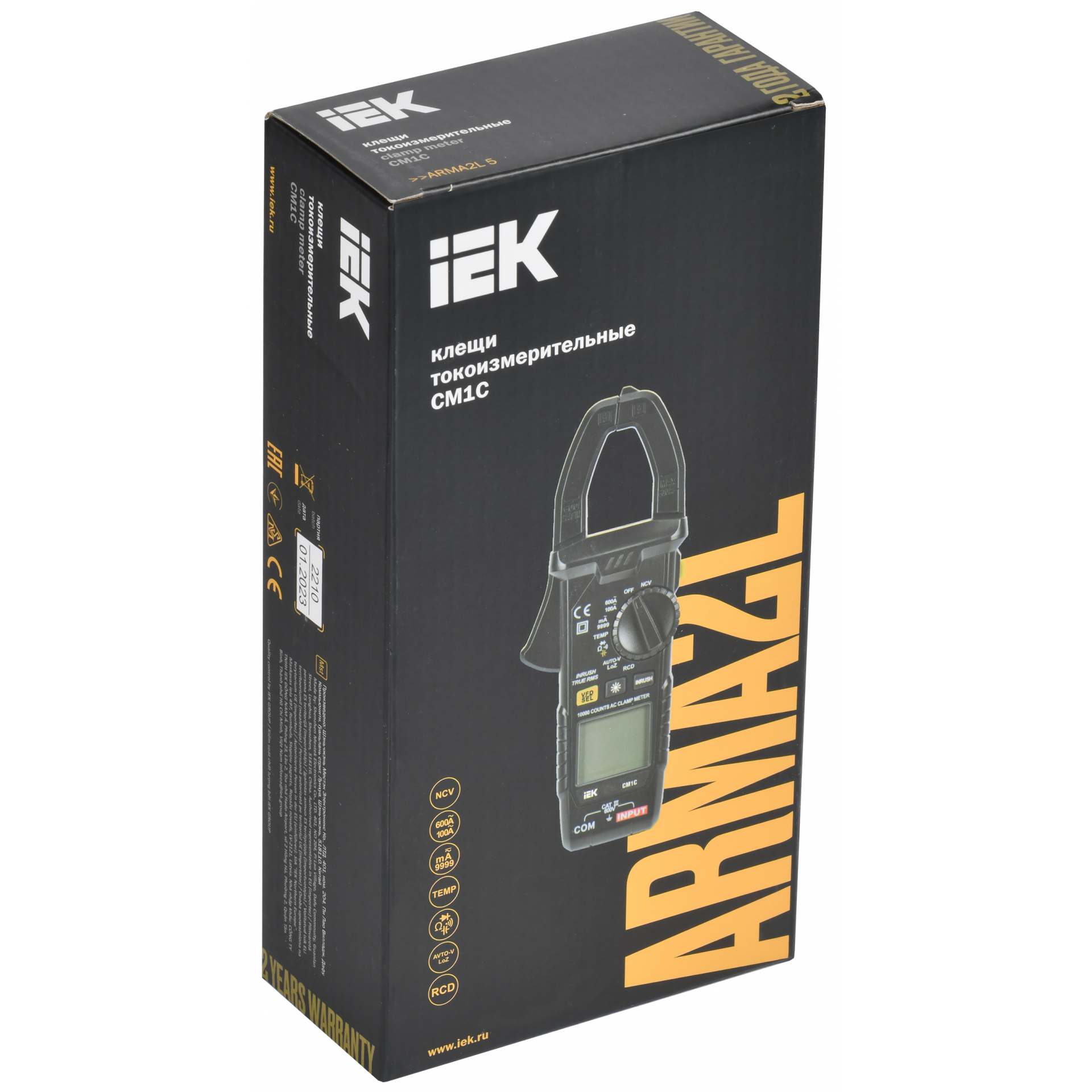 ARMA2L 5 Клещи токоизмерительные CM1C IEK