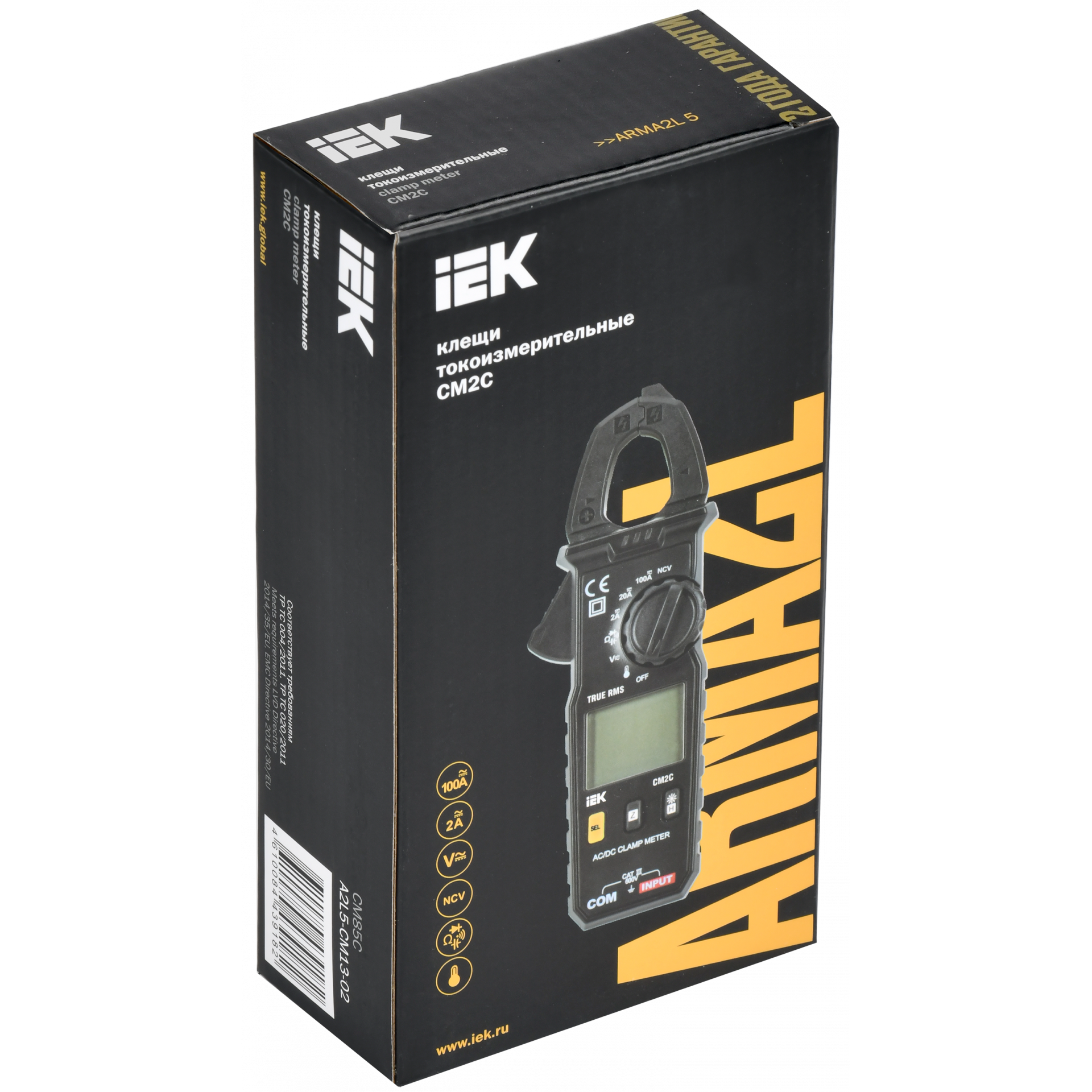 ARMA2L 5 Клещи токоизмерительные CM2C IEK