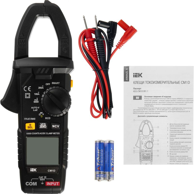 ARMA2L 5 Клещи токоизмерительные CM1D IEK