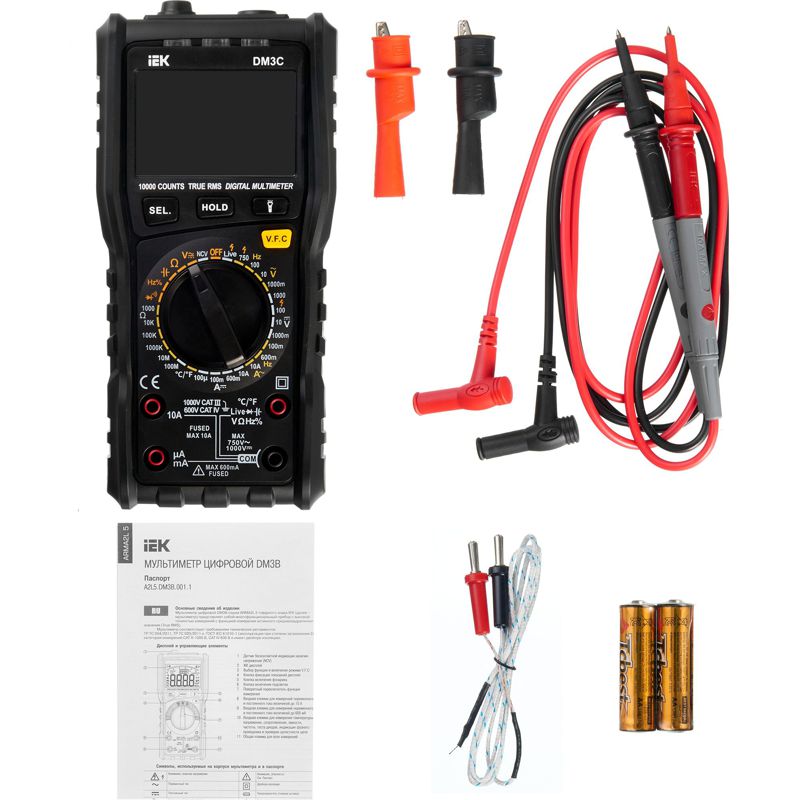 ARMA2L 5 Мультиметр цифровой DM3C IEK