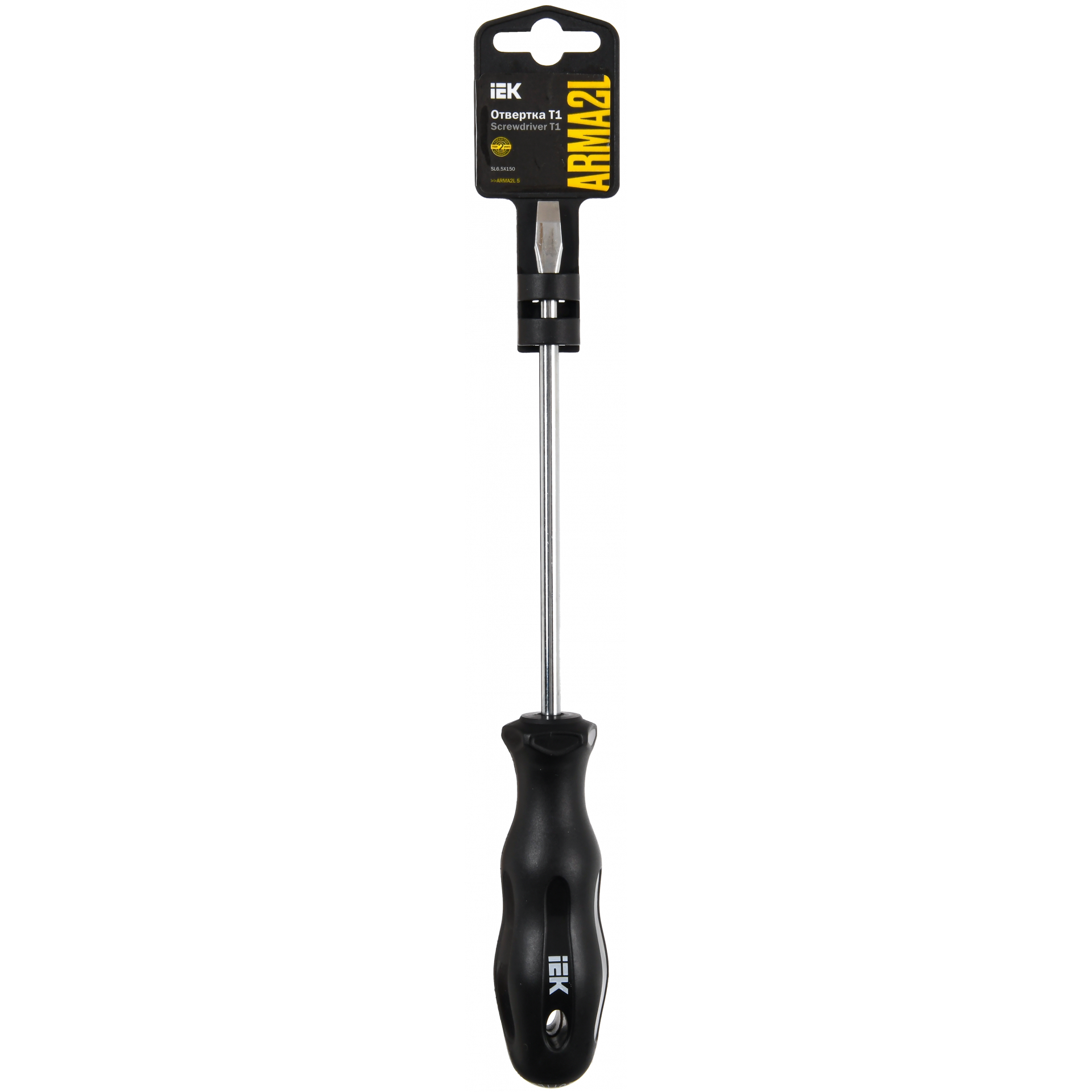 ARMA2L 5 Отвертка SL6,5х150 Т1 IEK