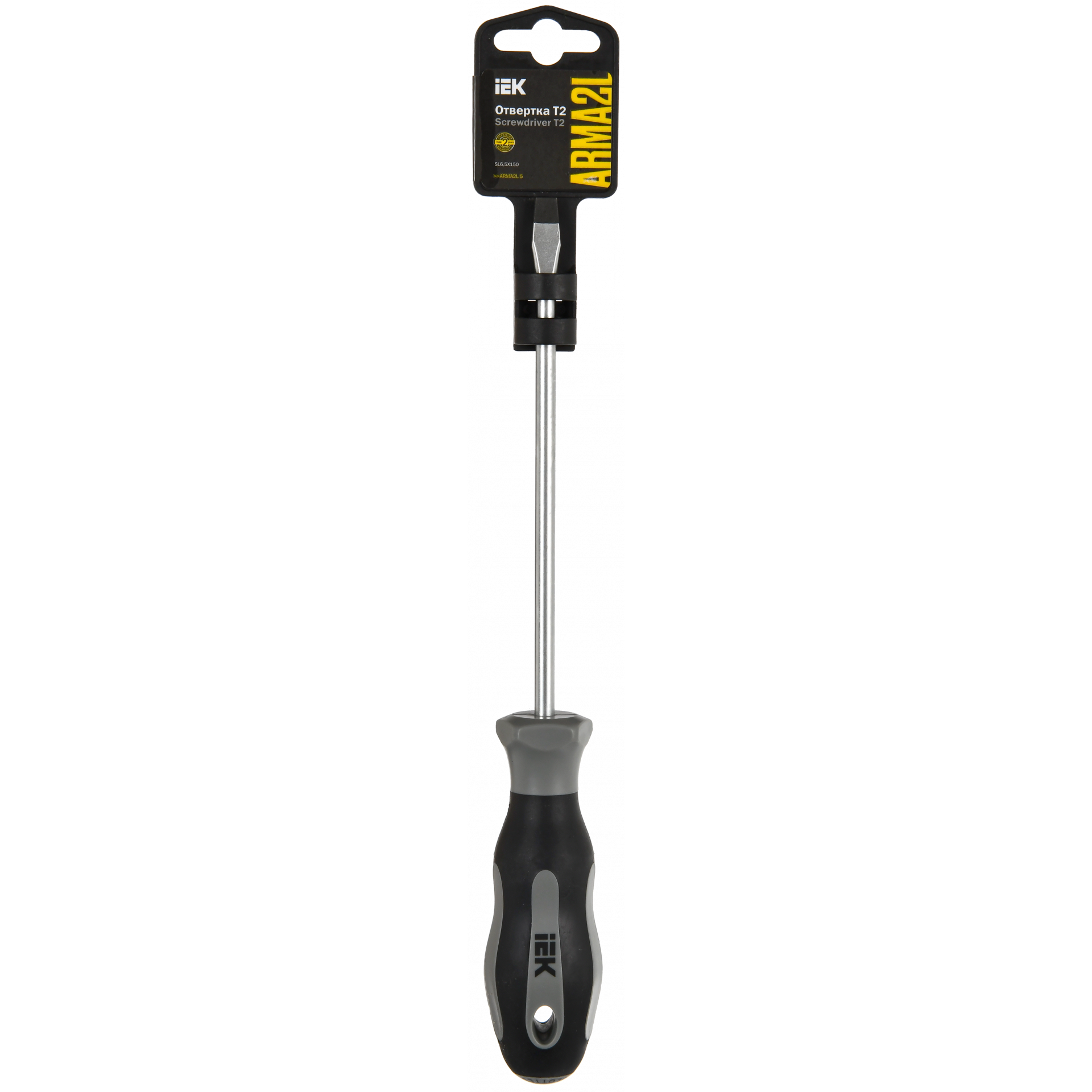 ARMA2L 5 Отвертка SL6,5х150 Т2 IEK