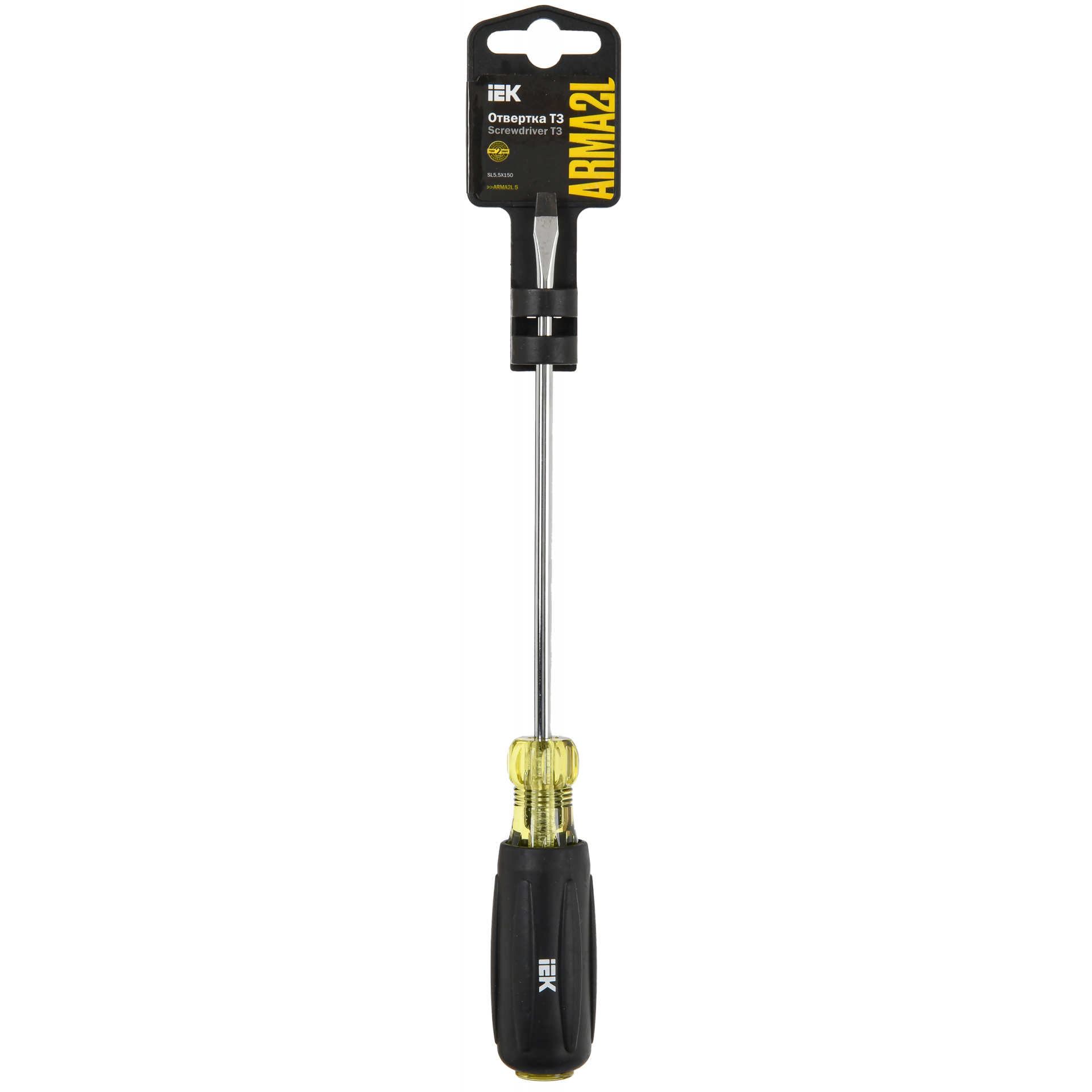 ARMA2L 5 Отвертка SL5,5х150 Т3 IEK