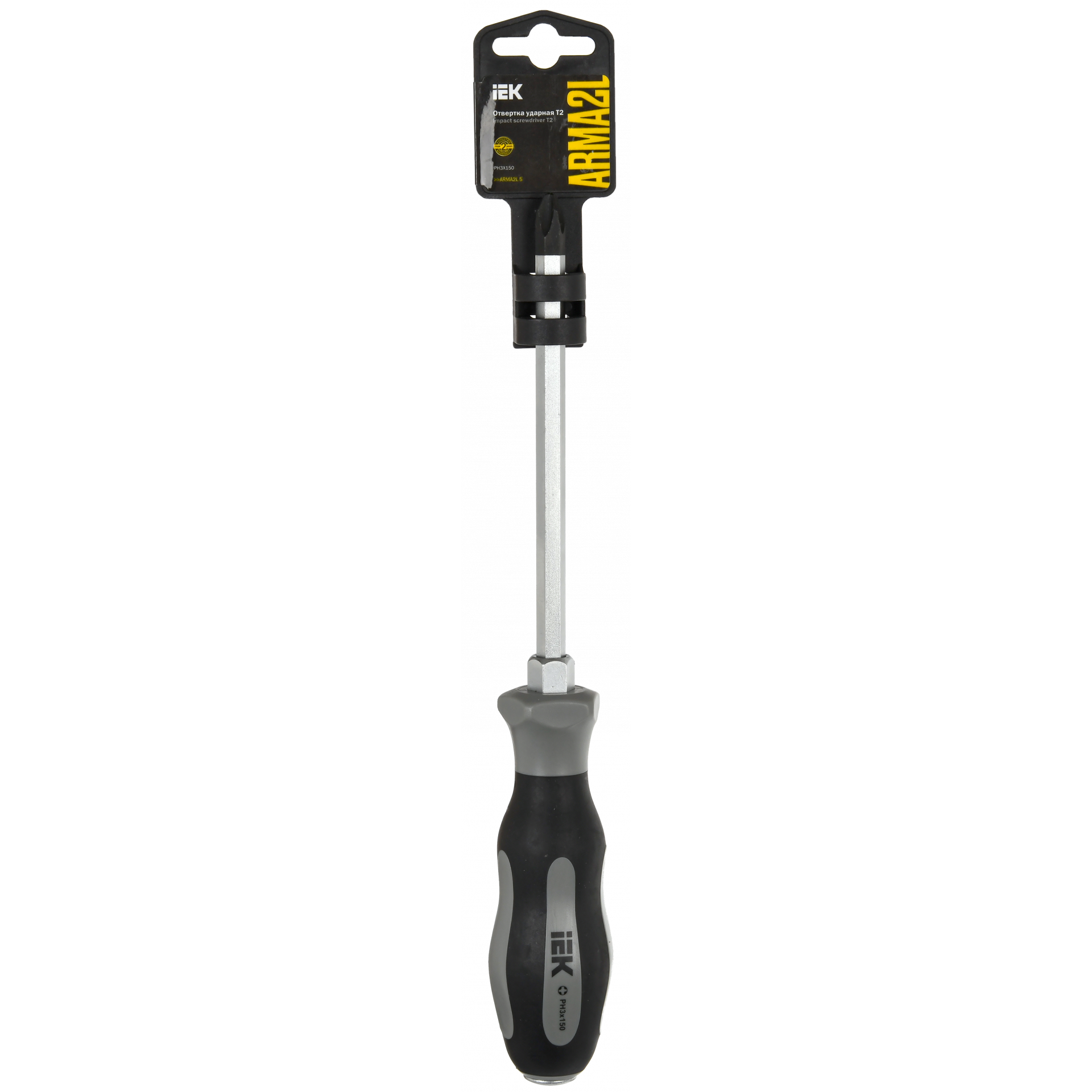 ARMA2L 5 Отвертка ударная PH3х150 Т2 IEK