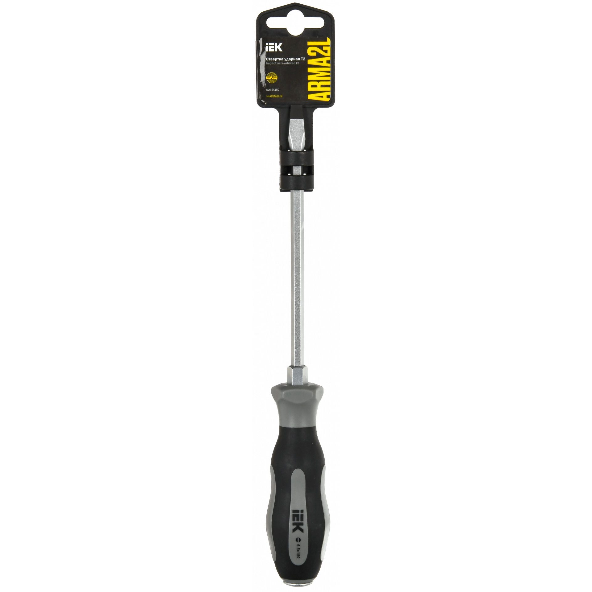 ARMA2L 5 Отвертка ударная SL6,5х150 Т2 IEK