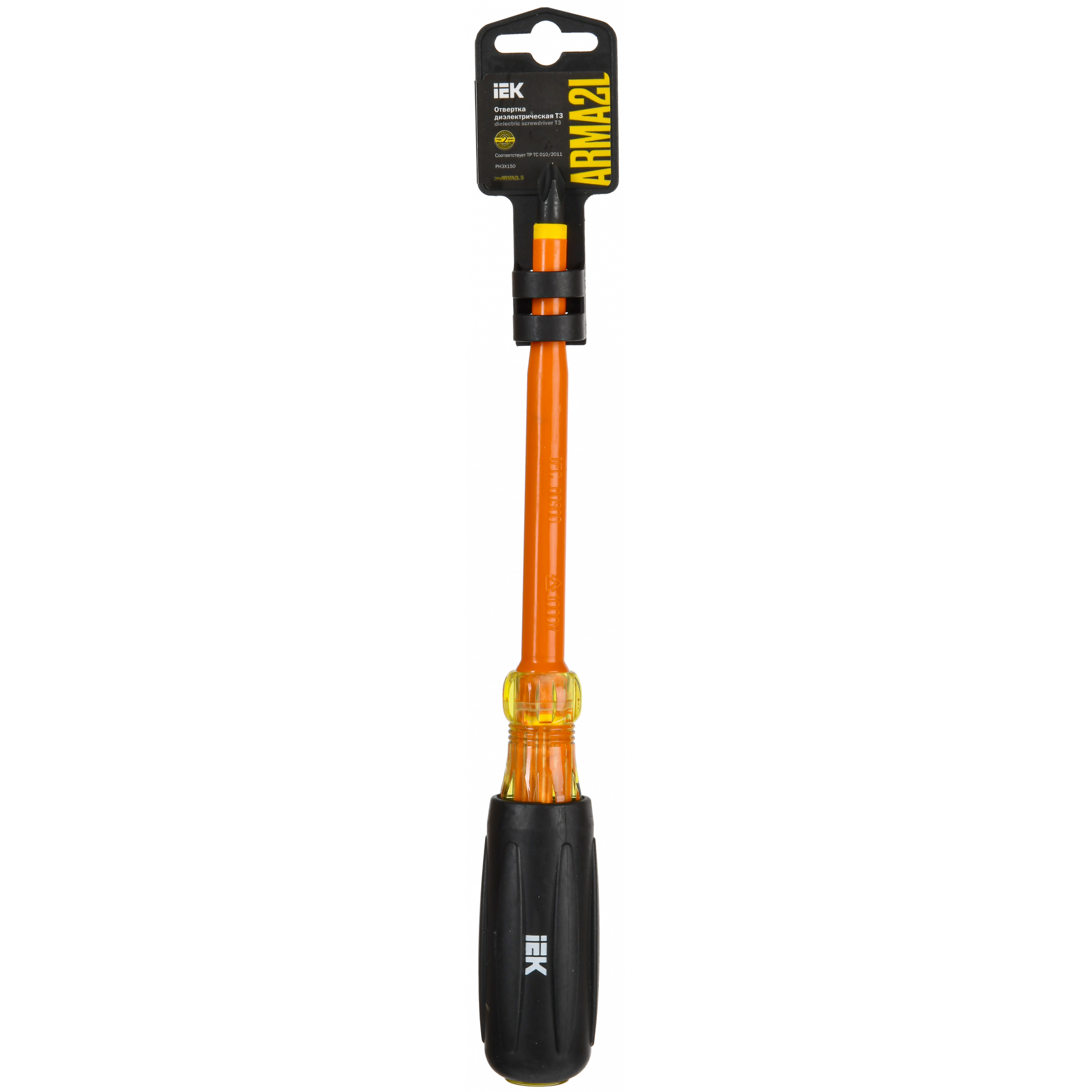 ARMA2L 5 Отвертка диэлектрическая PH3х150 Т3 IEK