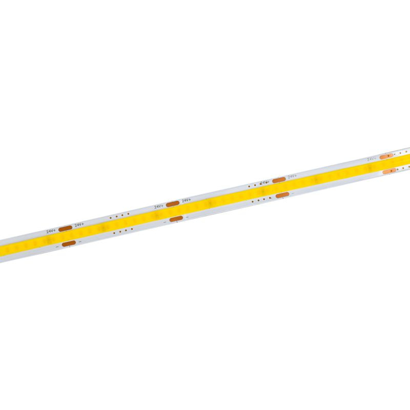 Лента светодиодная 5м COB 312LED/м 8Вт/м IP20 ширина 8мм 24В холодный белый IEK