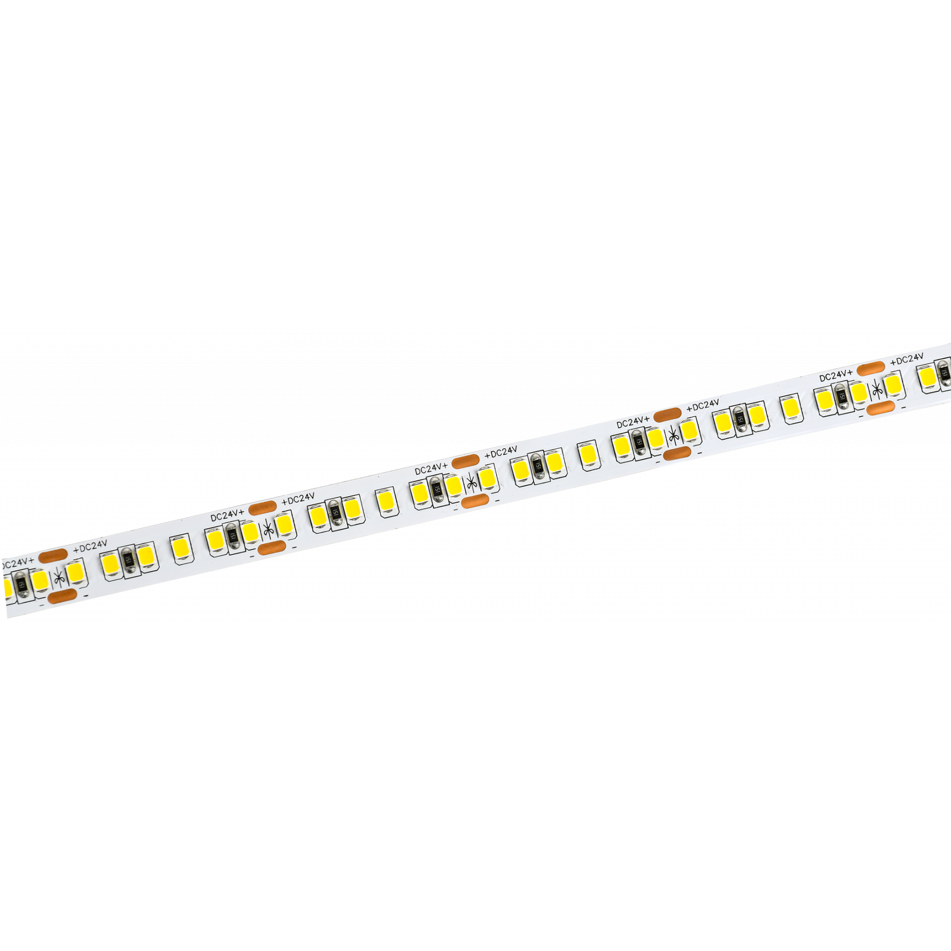 Лента светодиодная 5м SMD2835 168LED/м 14Вт/м IP20 ширина 10мм 24В нейтральный белый IEK