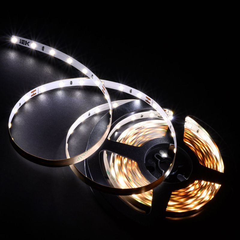 Лента светодиодная 5м LSR-2835WW60-6-IP20-24В IEK