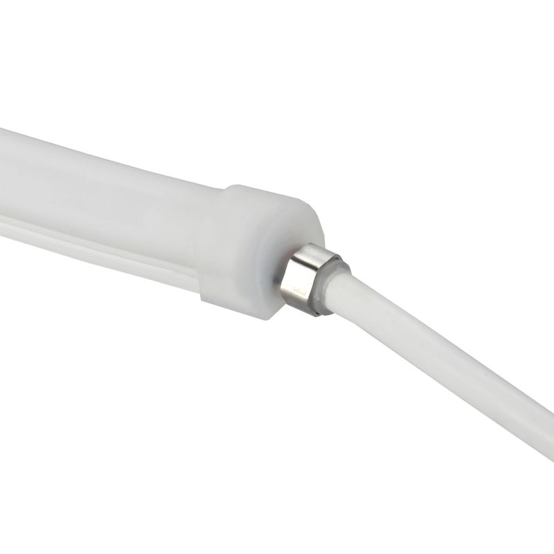 Лента светодиодная неон термостойкая 5м SMD2835 120LED/м 8Вт/м IP67 13мм 24В холодный белый IEK