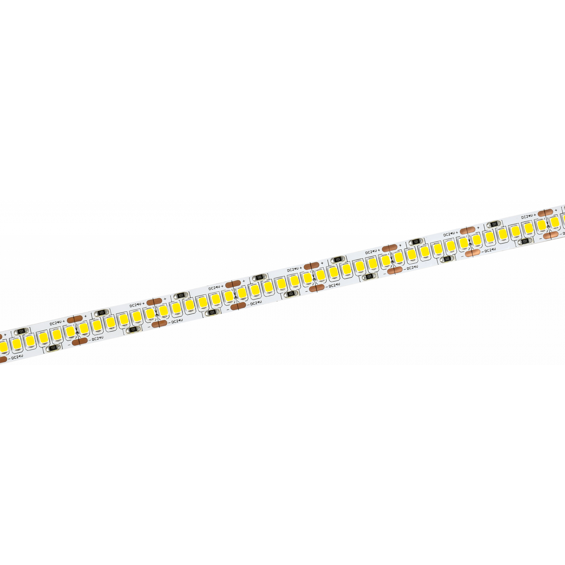 Лента светодиодная 5м SMD2835 240LED/м 22Вт/м IP20 ширина 10мм 24В холодный белый IEK