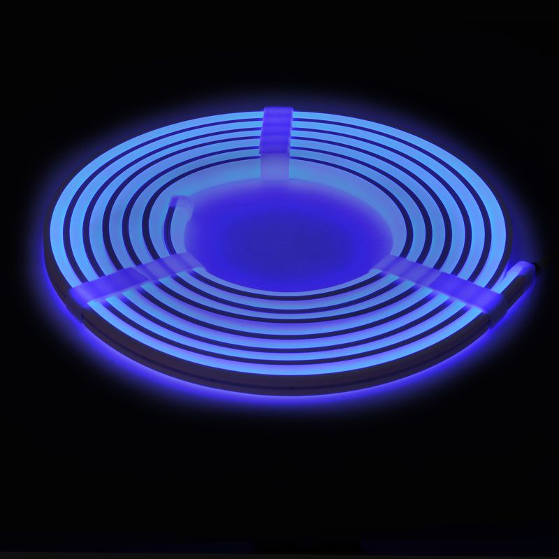 Лента светодиодная неон термостойкая 5м SMD5050 60LED/м 10Вт/м IP67 13мм 24В RGB IEK