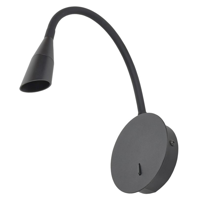 Светильник светодиодный 4701 настенный 3Вт 3000К IP20 черный IEK