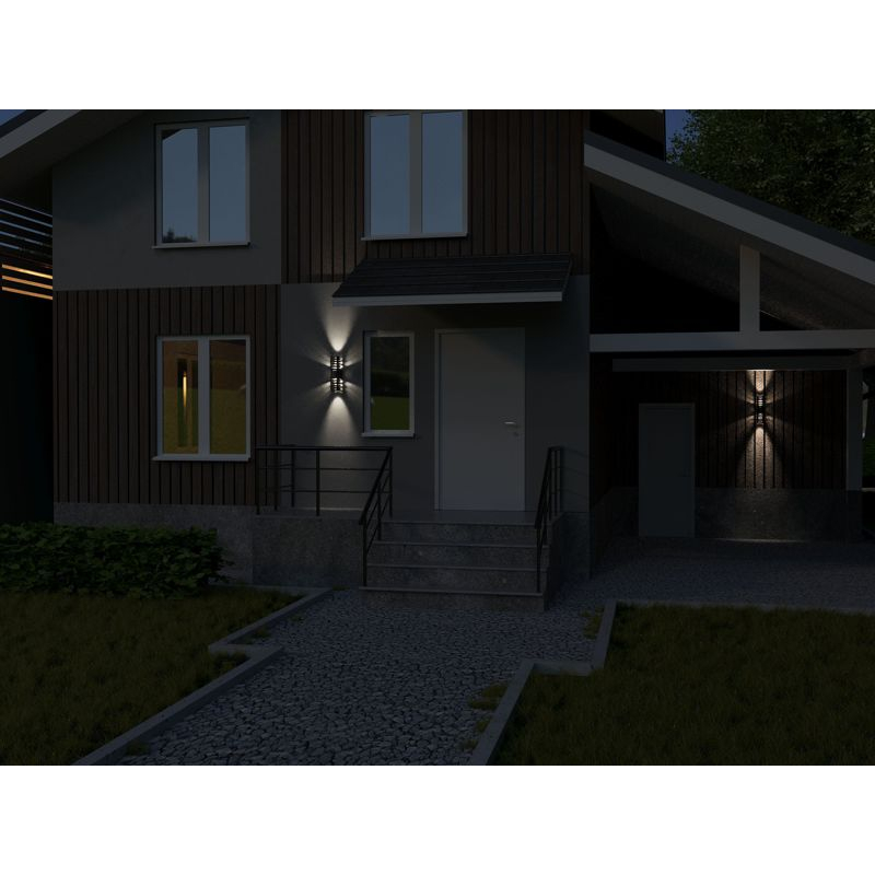 Светильник уличный светодиодный 5102 настенный 10Вт 4000К IP54 серый IEK