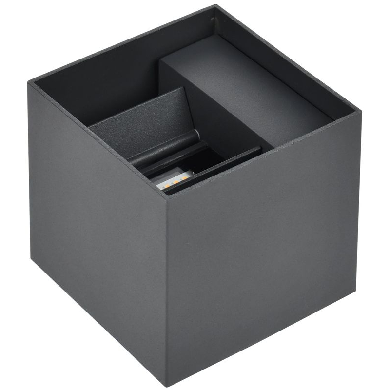 Светильник уличный светодиодный 5111 настенный 6Вт 4000К IP65 серый IEK