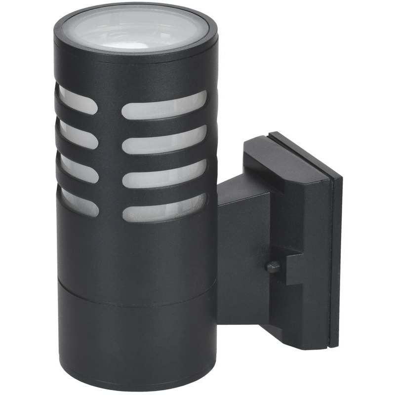 Светильник уличный 5100 настенный под лампу E27 IP54 черный IEK