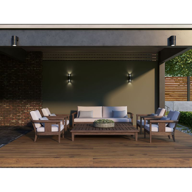 Светильник уличный 5101 настенный под лампу E27 IP54 черный IEK